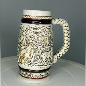 Vintage Avon Cattle Drive 5” Stein